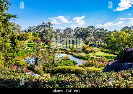 Australia, Nuovo Galles del Sud e Centrale Regione Ovest, Cowra giardino giapponese Foto Stock