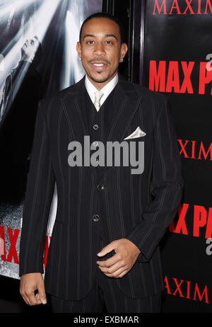 Chris ponti aka Ludacris presso il Los Angeles premiere di 'Max Payne" tenutasi presso il Grauman's Chinese Theatre di Hollywood. Foto Stock