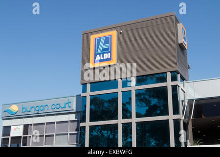 Supermercato Aldi store in Mona Vale, North Sydney, Australia Foto Stock