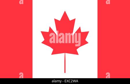 Bandierina del Canada Illustrazione Vettoriale