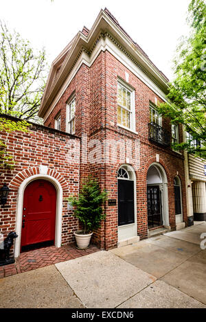 Townhouse, 210 East Franklin Street, Richmond, Virginia Foto Stock