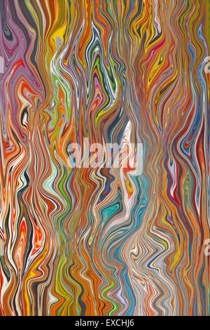 Abstract arte digitale sullo sfondo Foto Stock