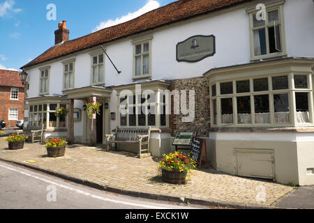 La campana al villaggio Ramsbury Wiltshire, Inghilterra Foto Stock