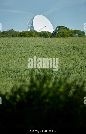 Il Jodrell Bank Observatory (originariamente il Jodrell Bank Stazione Sperimentale, poi il Nuffield radio astronomia laboratori f Foto Stock