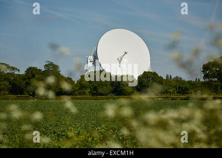 Il Jodrell Bank Observatory (originariamente il Jodrell Bank Stazione Sperimentale, poi il Nuffield radio astronomia laboratori f Foto Stock