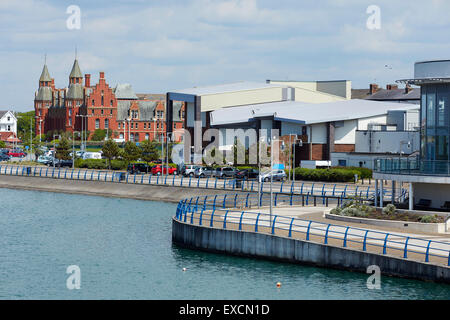 Southport beach waterfront Foto Stock