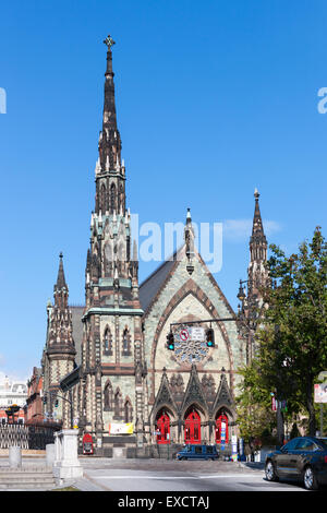 Mount Vernon United Methodist Church di Baltimora, Maryland. Foto Stock