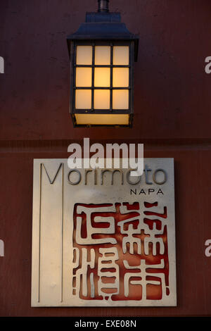 Lo Chef Morimoto's Ristorante Giapponese, Napa CA Foto Stock