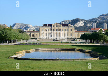 Parc Borely, Borely Château, giardini ornamentali & Park Marseille Provence Francia Foto Stock