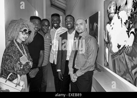 Londra, UK, 12 Luglio 2015 : Il Xperience.20 squadre ricordando il mortale genocidio di Srebrenica durante la guerra in Bosnia in corrispondenza del mozzo, Star Lane , London. Foto di vedere Li/Alamy Live News Foto Stock