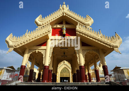 Maha Wizaya Pagoda Yangon, Myanmar Foto Stock