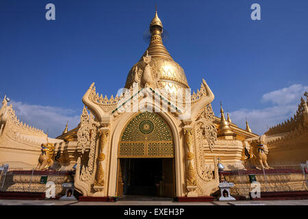 Maha Wizaya Pagoda Yangon, Myanmar Foto Stock