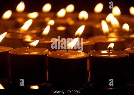 Indian Diwali Festival candele nessuno Foto Stock