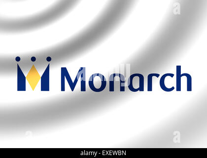 Monarch Airlines icona logo bandiera simbolo segno emblema Foto Stock