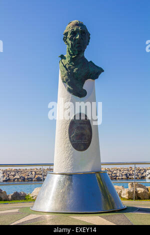 Statua di bronzo di Don Juan de Borbon nonno Re di Spagna Foto Stock