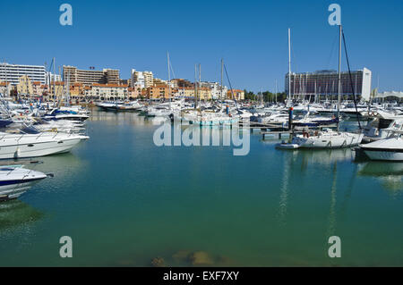 Marina di Vilamoura in Algarve, PORTOGALLO Foto Stock