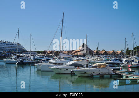 Marina di Vilamoura in Algarve, PORTOGALLO Foto Stock