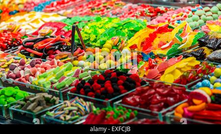 Impressioni di mercati esteri Foto Stock