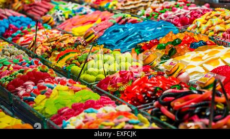 Impressioni di mercati esteri Foto Stock