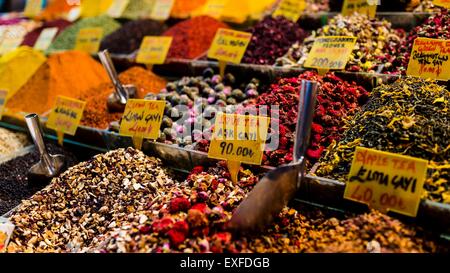 Impressioni di mercati esteri Foto Stock