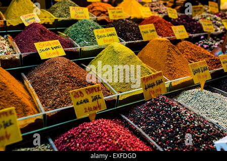 Impressioni di mercati esteri Foto Stock