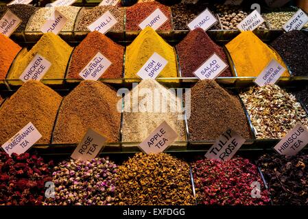 Impressioni di mercati esteri Foto Stock