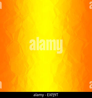 Sfondo astratto di fiamme in stile poligonale Foto Stock