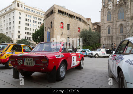 Barcellona Montecarlo Classic Cars 2014 Foto Stock