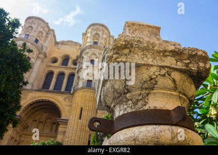 Cattedrale di incarnazione in Malaga, Spagna Foto Stock