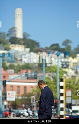 Coit e cella. Foto Stock