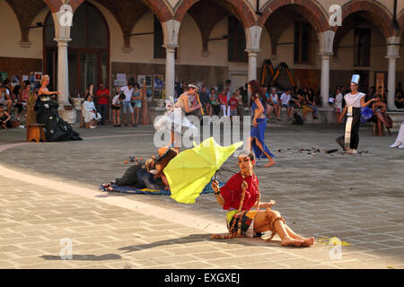 Arte notte Venezia, Accademia di Belle Arti di Venezia Foto Stock