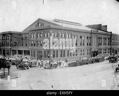 La Conferenza generale del 1929, riunione della Chiesa mennonita, un importante incontro dei leader mennoniti, dove furono discusse le questioni della Chiesa e la direzione futura della comunità. Foto Stock
