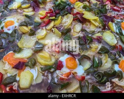 Verdure miste Foto Stock