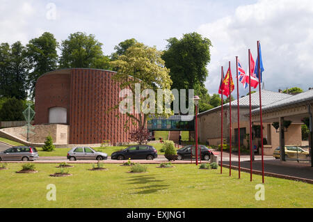 Le théatre Robert Auzelle, Neufchatel en Bray, Seine-Maritime, Normandia, Francia Foto Stock