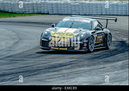 Bowmanville, può., 12 lug 2015 - presso la Mobil 1 SportsCar Grand Prix al Canadian Tire Motorsport Park - Mosport in Bowmanville, Canada il 12 luglio 2015. Foto Stock