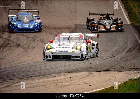 Bowmanville, può., 12 lug 2015 - presso la Mobil 1 SportsCar Grand Prix al Canadian Tire Motorsport Park - Mosport in Bowmanville, Canada il 12 luglio 2015. Foto Stock