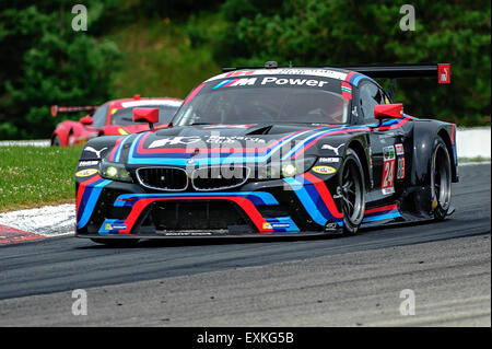 Bowmanville, può., 12 lug 2015 - presso la Mobil 1 SportsCar Grand Prix al Canadian Tire Motorsport Park - Mosport in Bowmanville, Canada il 12 luglio 2015. Foto Stock