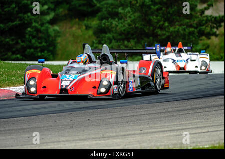 Bowmanville, può., 12 lug 2015 - presso la Mobil 1 SportsCar Grand Prix al Canadian Tire Motorsport Park - Mosport in Bowmanville, Canada il 12 luglio 2015. Foto Stock