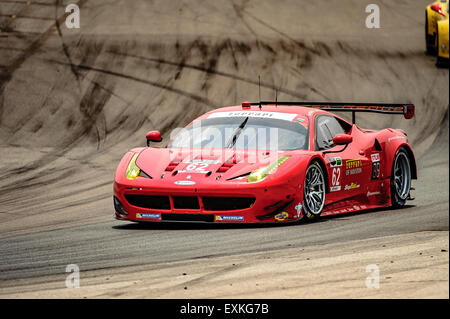 Bowmanville, può., 12 lug 2015 - presso la Mobil 1 SportsCar Grand Prix al Canadian Tire Motorsport Park - Mosport in Bowmanville, Canada il 12 luglio 2015. Foto Stock