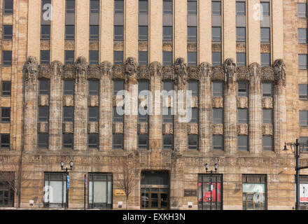 Edificio art deco a Newark NJ Foto Stock