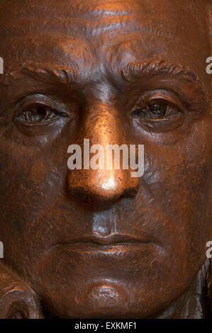 George Washington statua, State Capitol Mall, Olympia, Washington Foto Stock