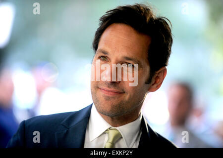 Paul Rudd beim speciale proiezione des Kinofilms 'Ant-Man' im teatro SVA. New York, 13.07.2017/picture alliance Foto Stock