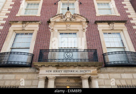 New Jersey Historical Society in Newark Foto Stock
