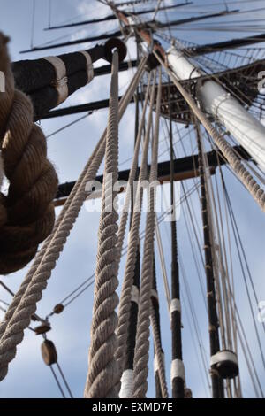 Clipper Ship montante di sollevamento Foto Stock