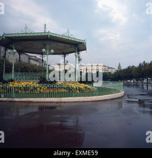 Der Pavillon am Place Saint-Nicolas in Bastia, Korsika 1980er Jahre. Il padiglione presso il luogo Saint-Nicolas in Bastia Corsica degli anni ottanta. Foto Stock