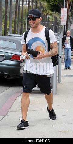 Ryan Phillippe lasciando la palestra dotata: Ryan Phillippe dove: Los Angeles, California, Regno Unito quando: 14 Maggio 2015 Foto Stock