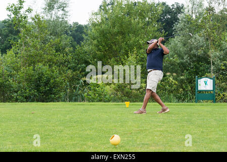 Unidentified golfista partecipare ad aprire il torneo di golf su 5 Juli 2015 in Delden Holland, questo gioco è egli Foto Stock