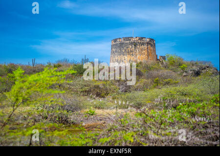 Old Fort Beekenburg, Caracas Bay, Curacao Foto Stock