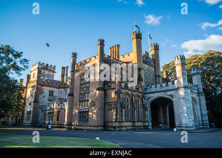 La sede del governo, Royal Botanic Gardens, Sydney, Australia Foto Stock