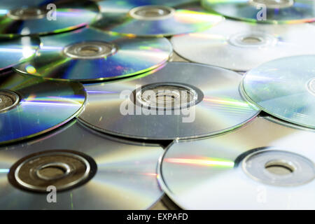News tecnologie: dati di archiviazione elettronica con cd rom system Foto Stock